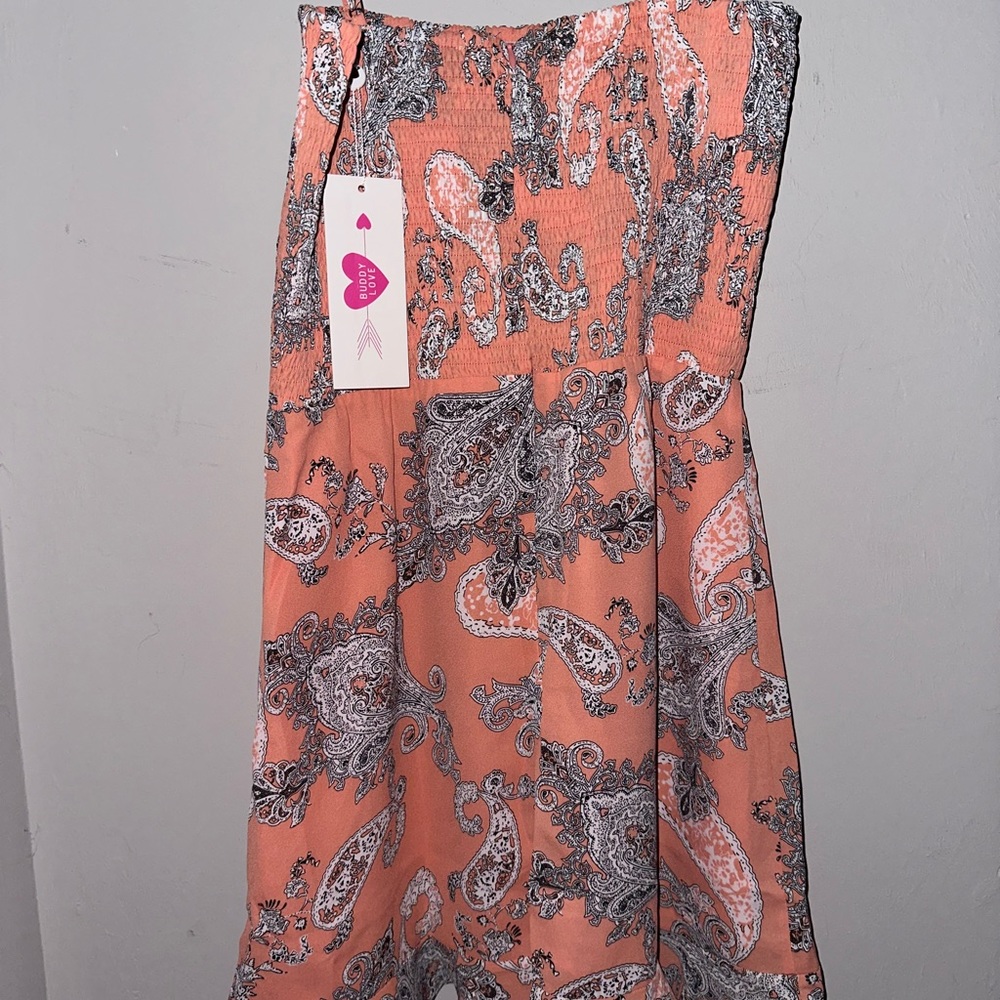 Buddy Love Orange Dress